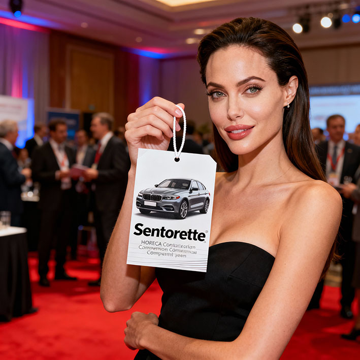 Ambientadores de carro personalizados: brinde-prêmio para concursos, convenções e competições Horeca﻿﻿