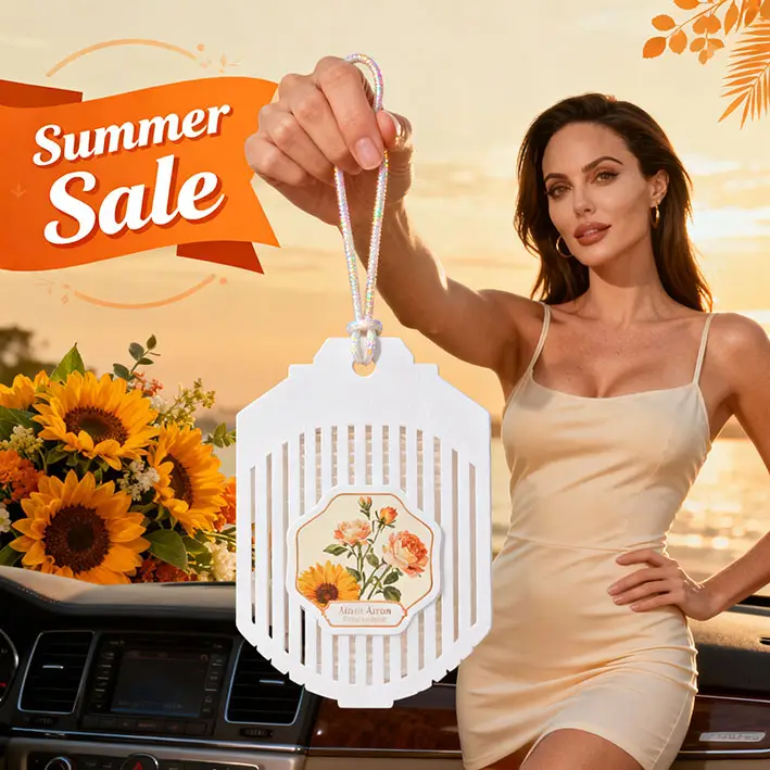 Profumatori auto personalizzati: premi esclusivi per programmi loyalty e concorsi nei negozi ricambi auto